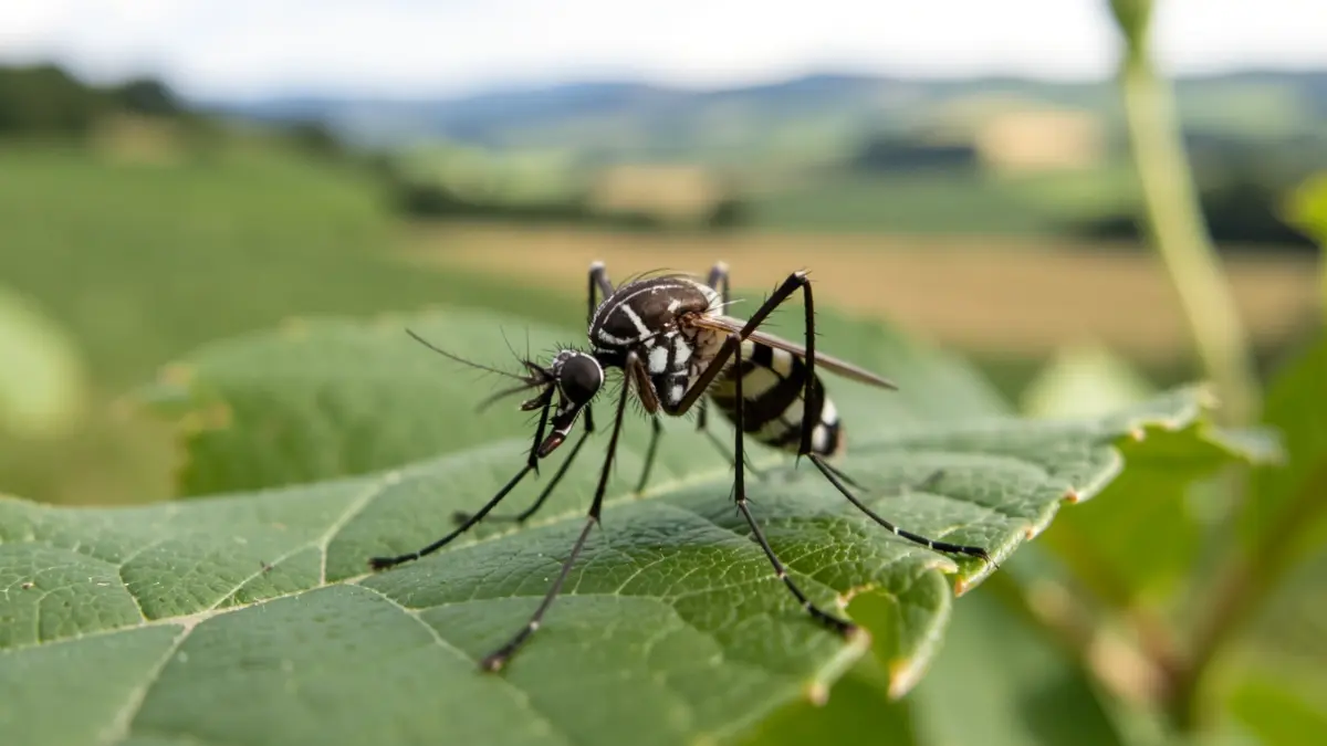 La lluvia puede favorecer la aparición del mosquito tigre: qué revisar en casa después de un episodio de lluvia